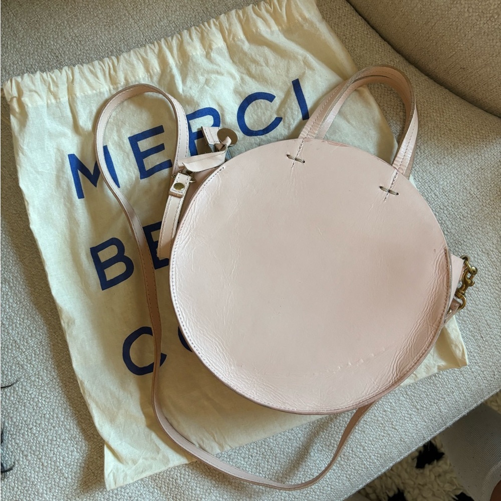 Clare Vivier Leather Circle Handbag